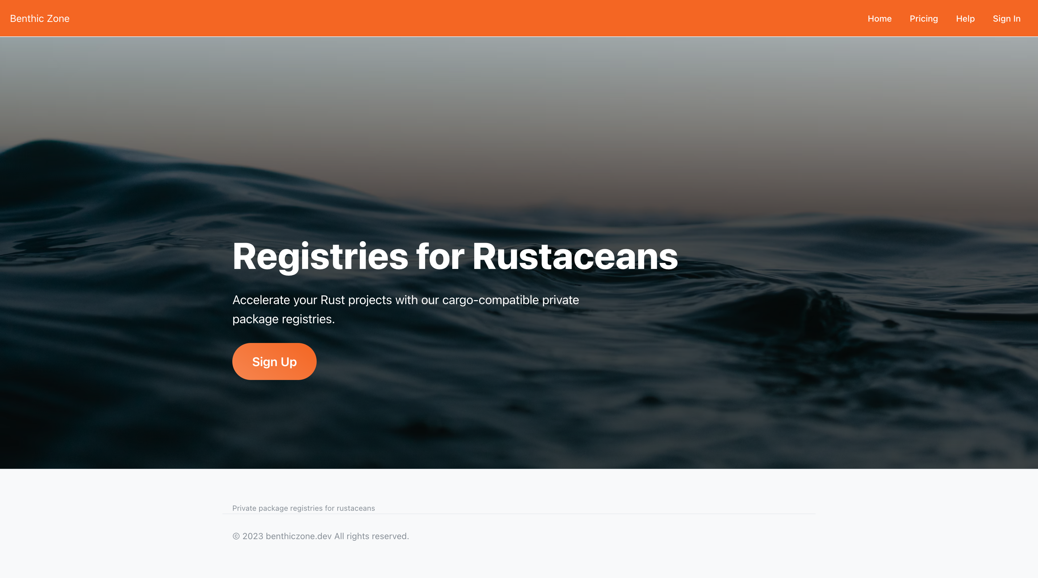 Benthic Zone gallery image