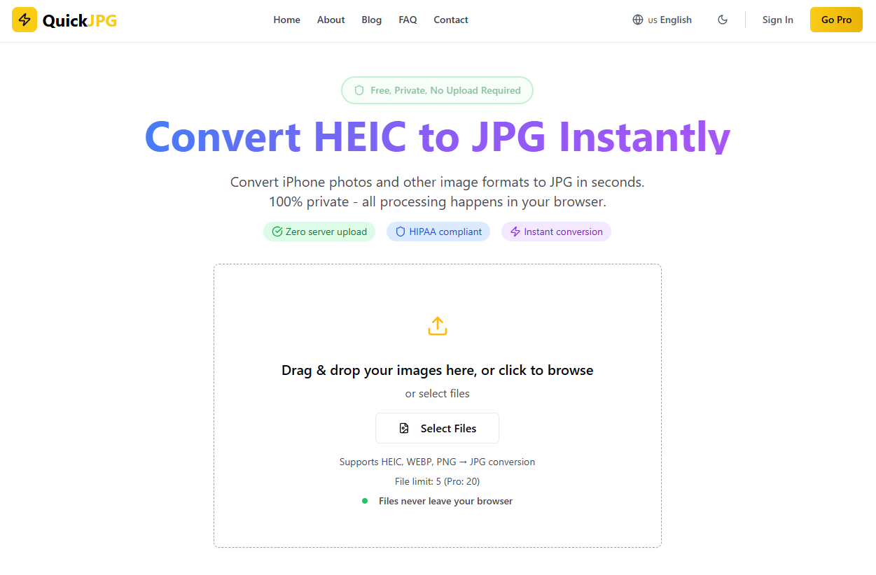 Quickjpg - แปลง Heic เป็น JPG ทันที media 2