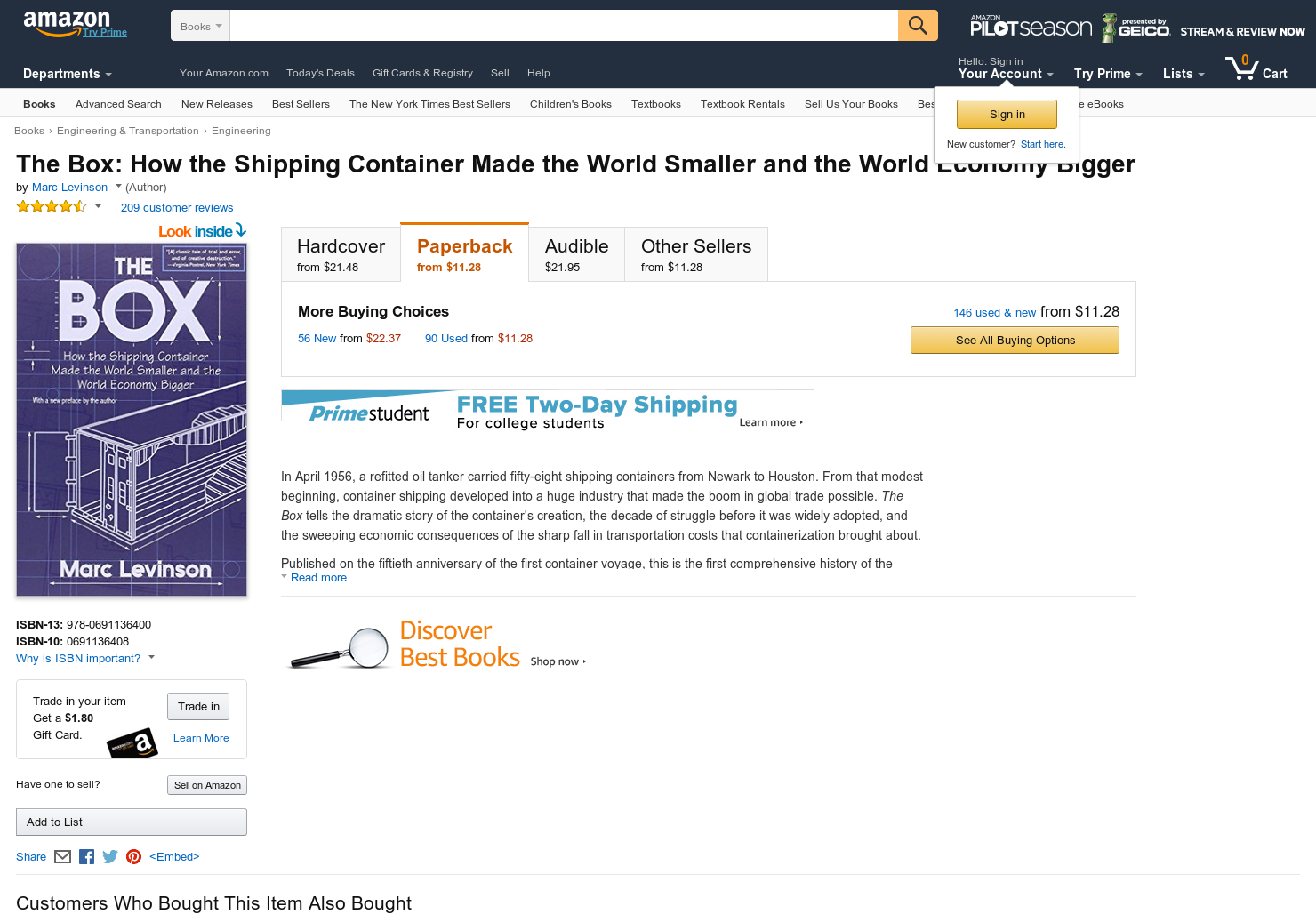 The Box: How the Shipping Container Made the World Smaller a