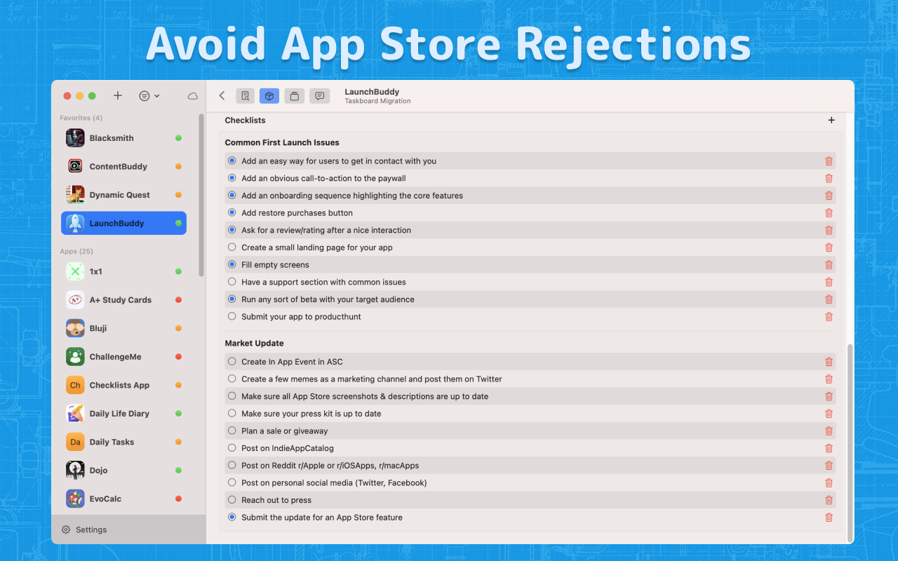 LaunchBuddy - Screenshot 4 showing product features and functionality