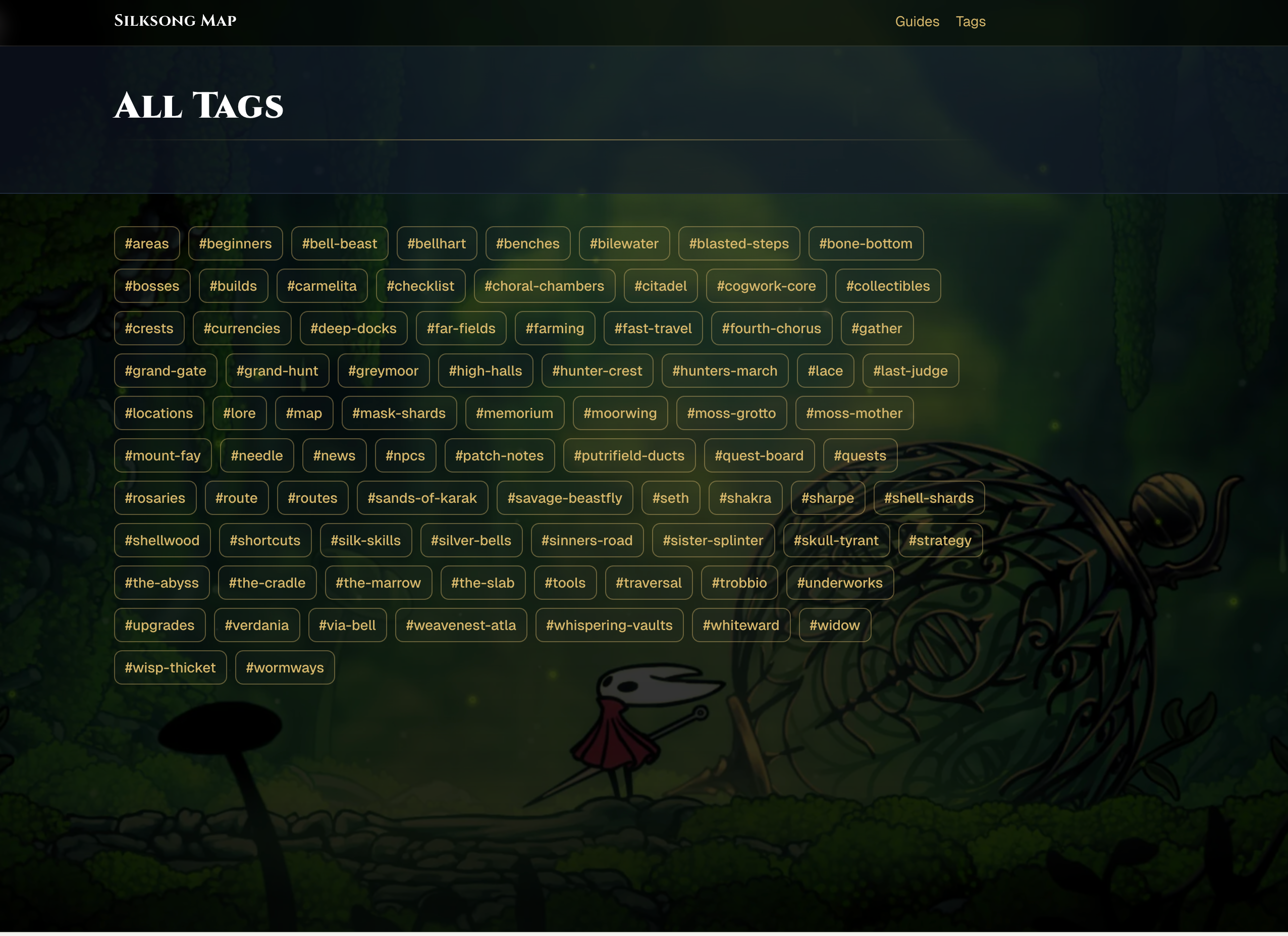 Silksong Map gallery image