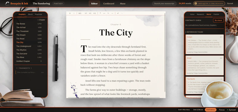 Bouquin & Ink screenshot 2