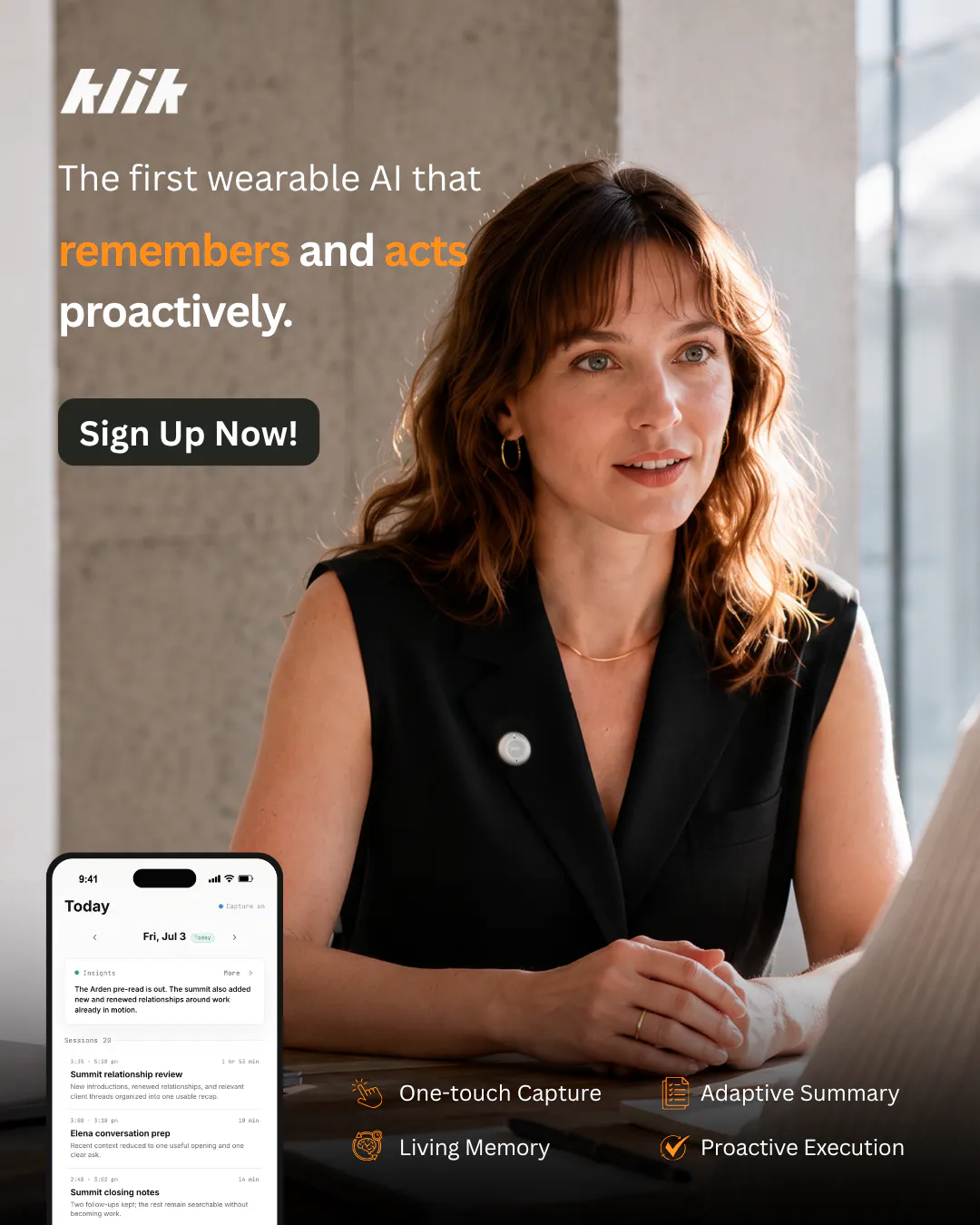 Klik — Proactive AI for Work gallery image