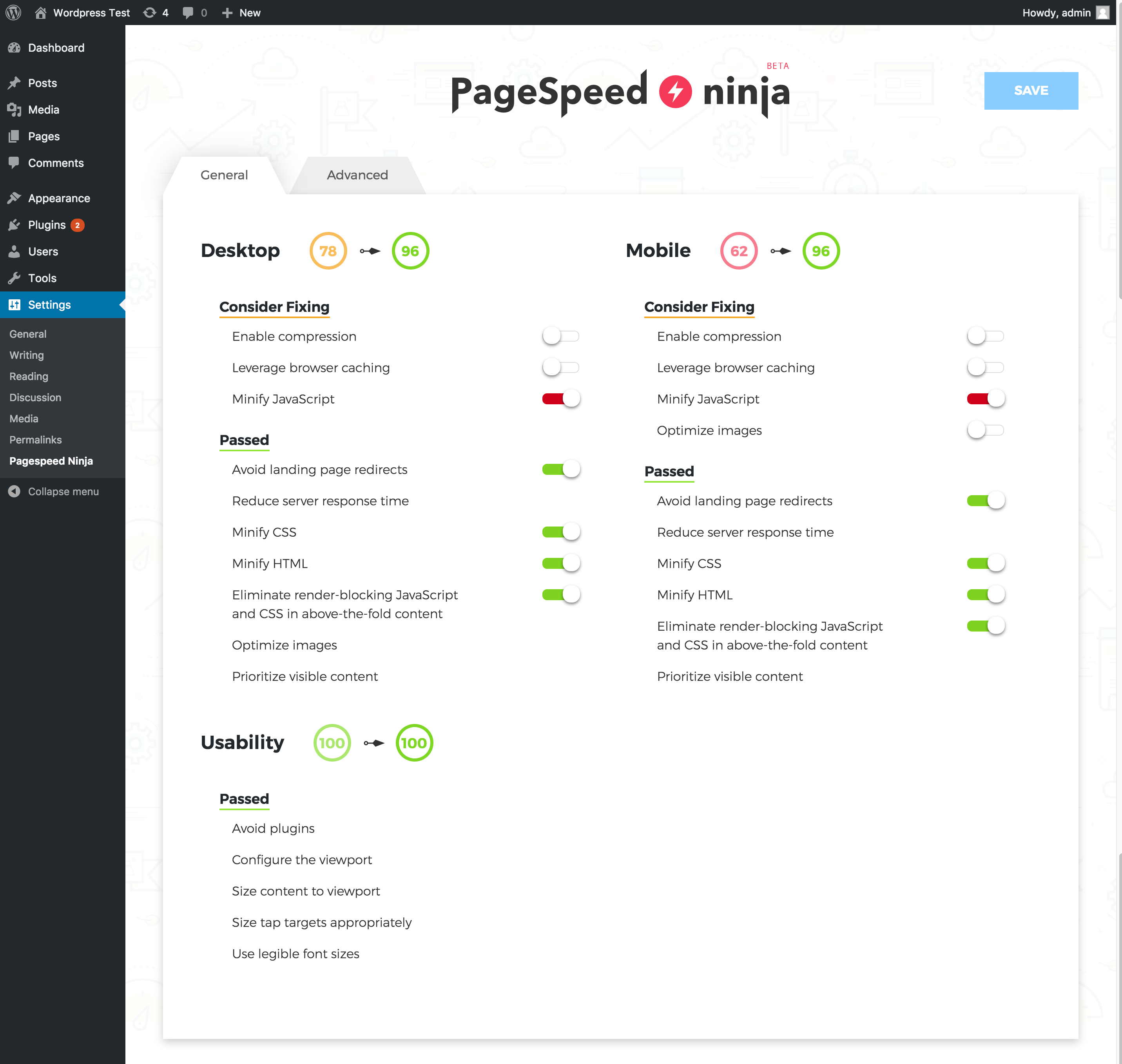 PageSpeed Ninja gallery image