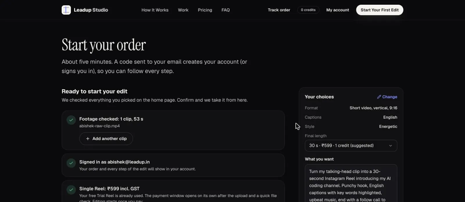 Leadup Studio screenshot 4