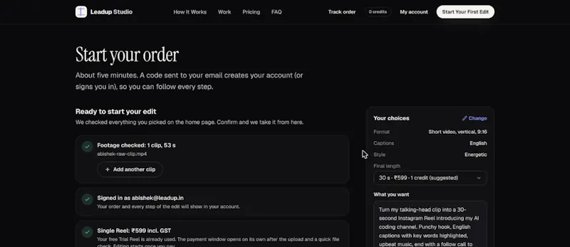 Leadup Studio screenshot 4