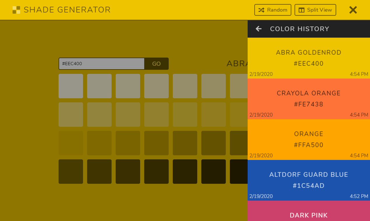 Shade Generator gallery image