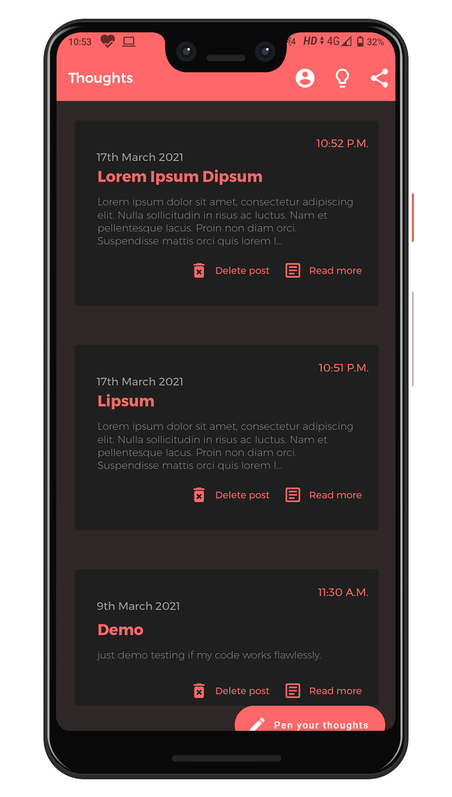 Thoughts gallery image