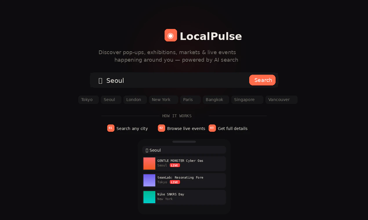 LocalPulse screenshot 1
