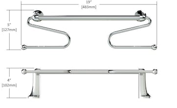 Airfold Towel Bar gallery image