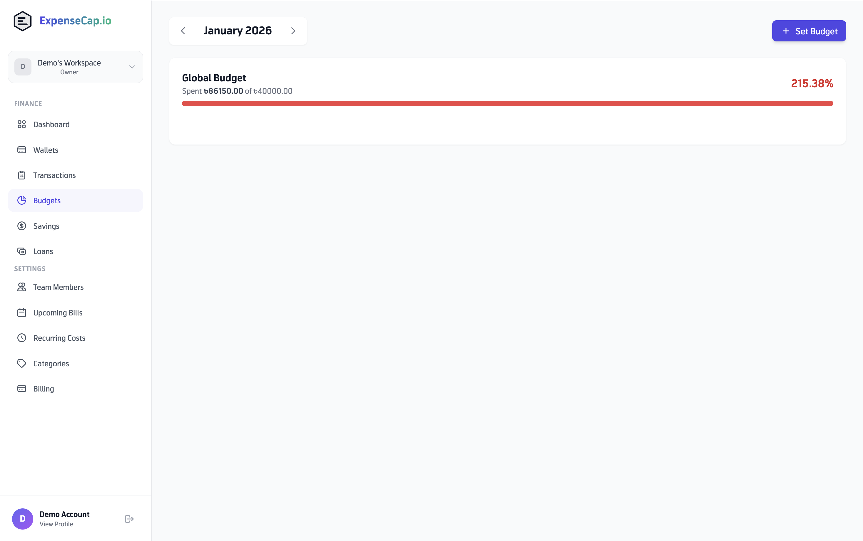 ExpenseCap.io gallery image