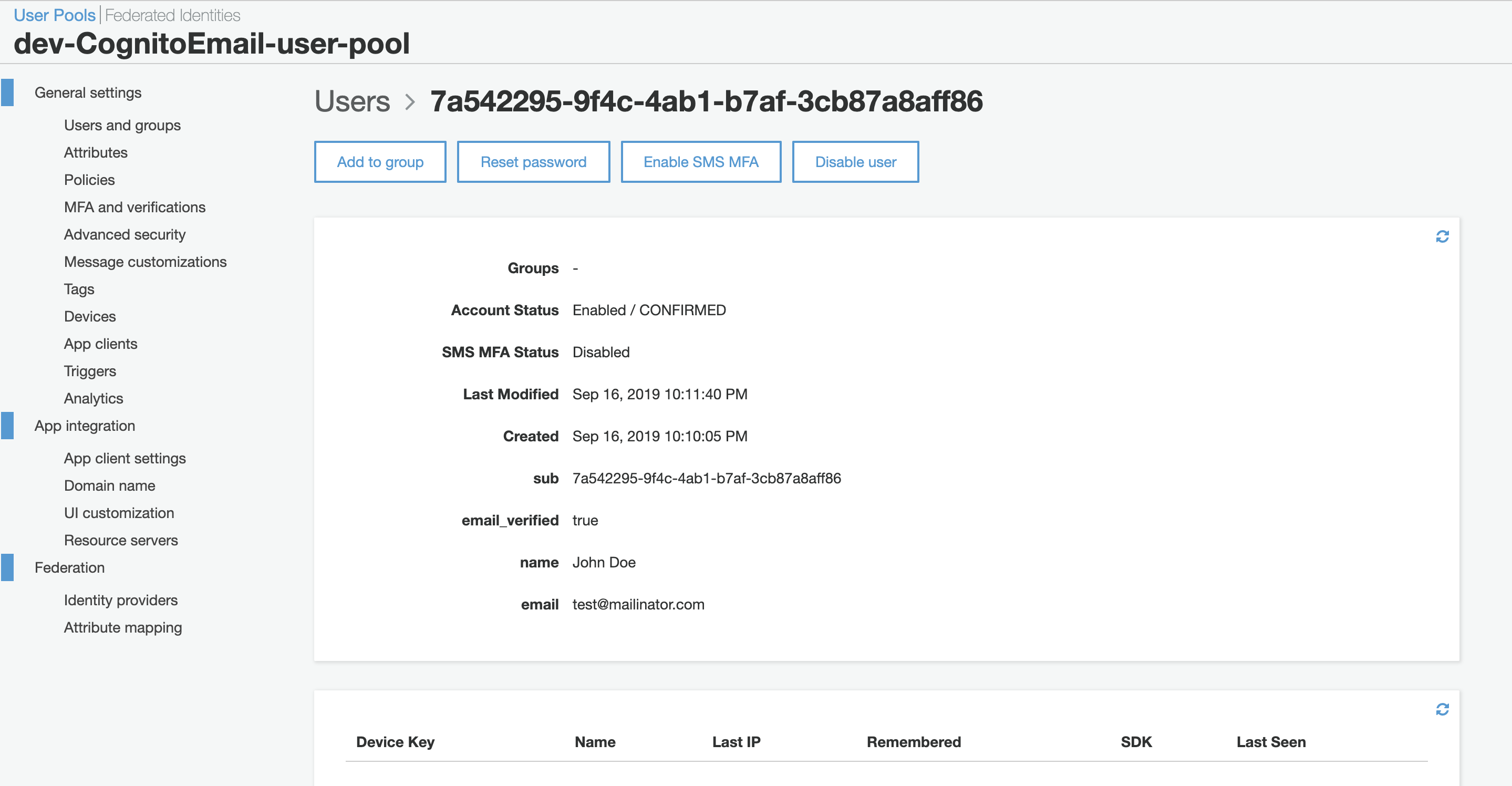 AWS Cognito Authentication for websites. gallery image