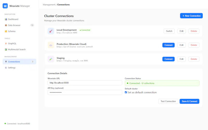Weaviate Manager screenshot 4