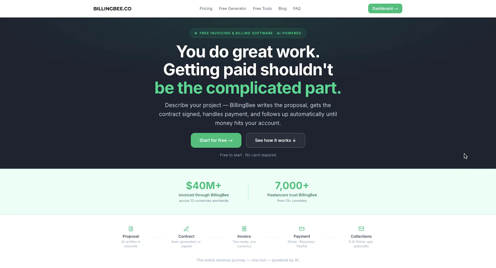 BillingBee.co screenshot 1