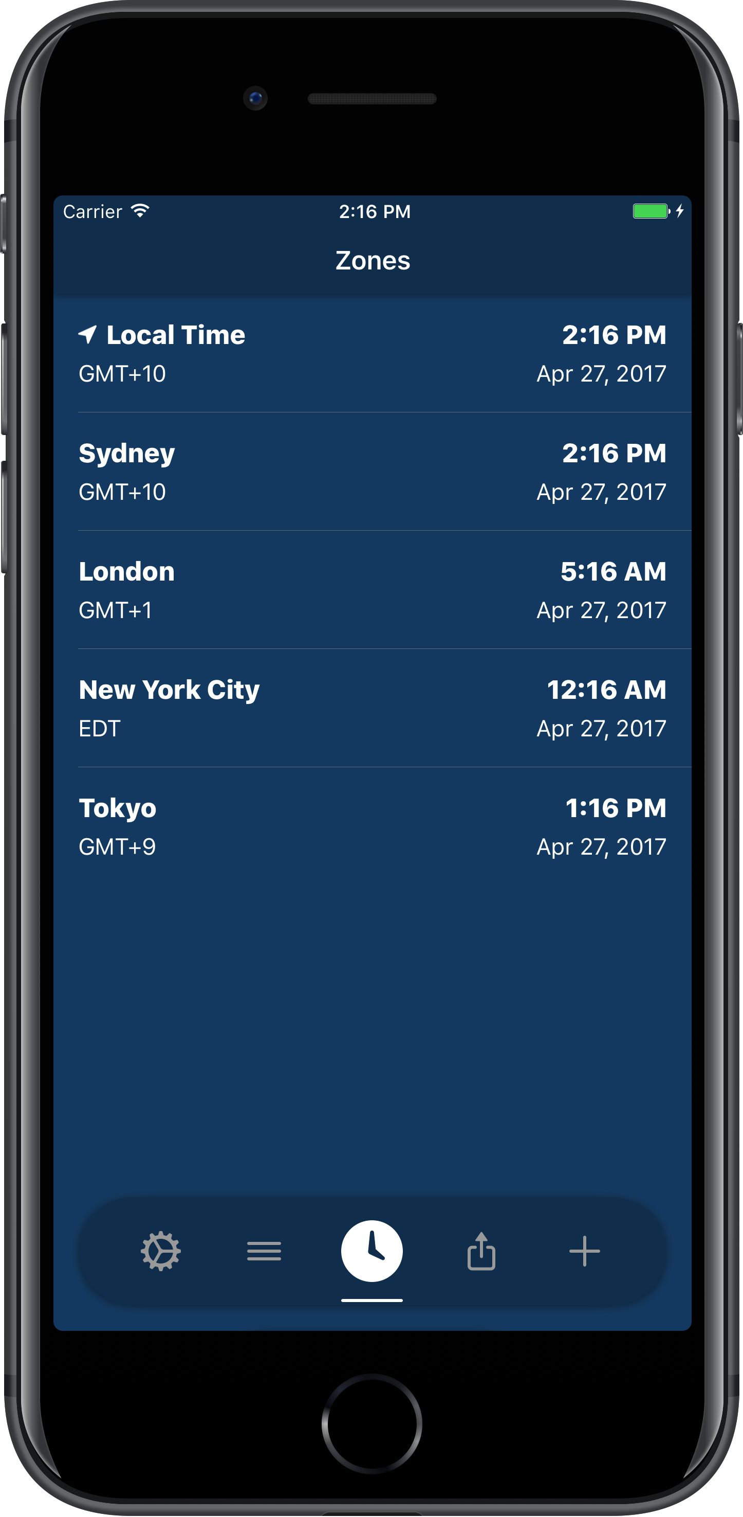 Zones - View & Convert Time Zones gallery image