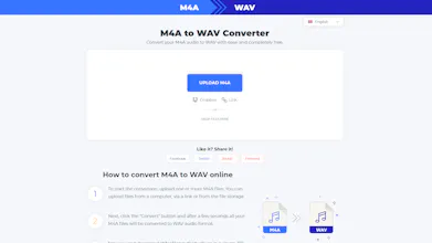 M4A to WAV Converter gallery image