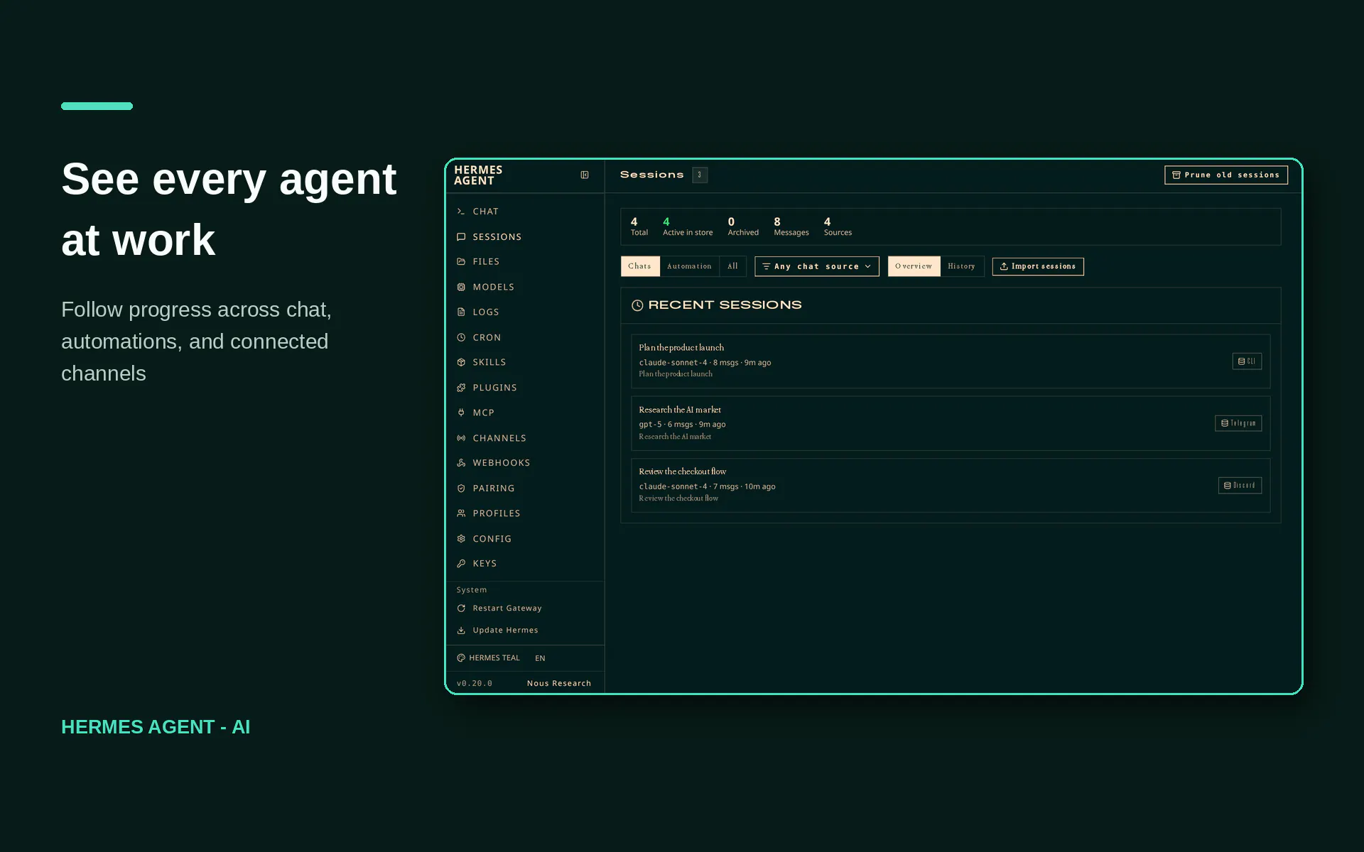 Hermes Agent - AI gallery image