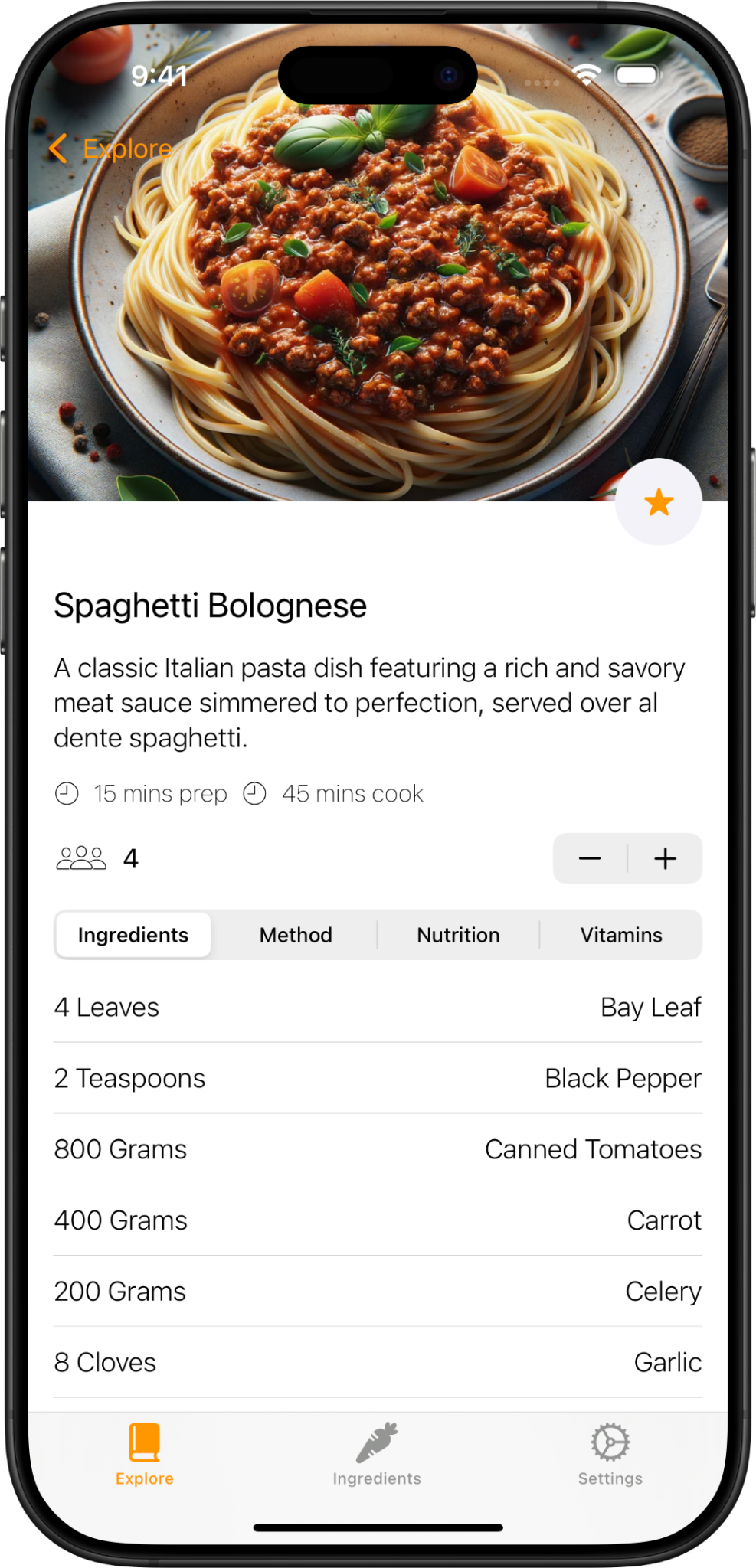 Media Plat bersih - Aplikasi Resipi Memasak untuk iOS dan Android 3