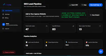 Rankora — White Label SEO Audit Agencies gallery image