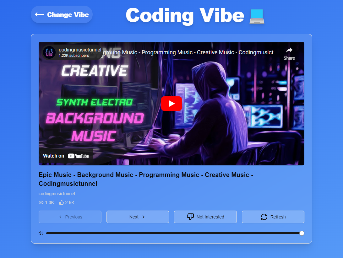 VibePlayer gallery image
