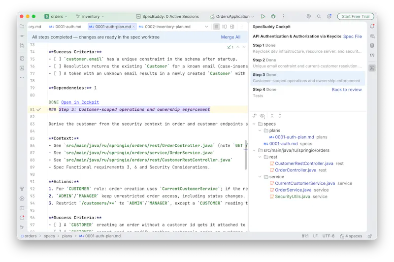 SpecBuddy screenshot 2