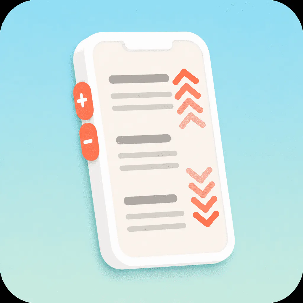 VolScroll - Volume Scroll