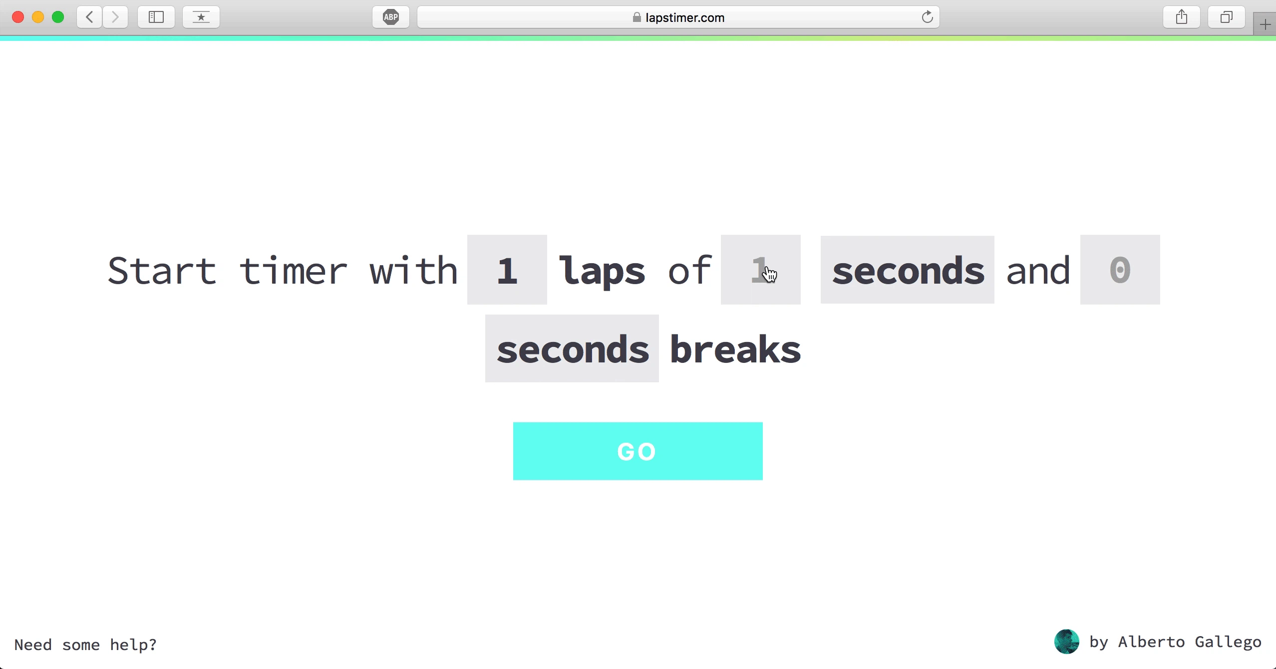 Laps Timer