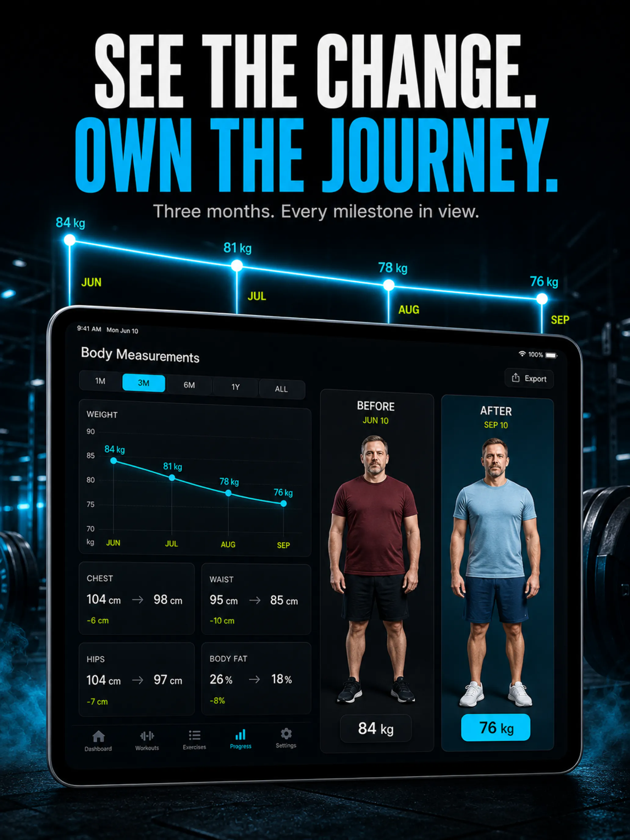 RepCoach — Voice Based Workout Tracker screenshot