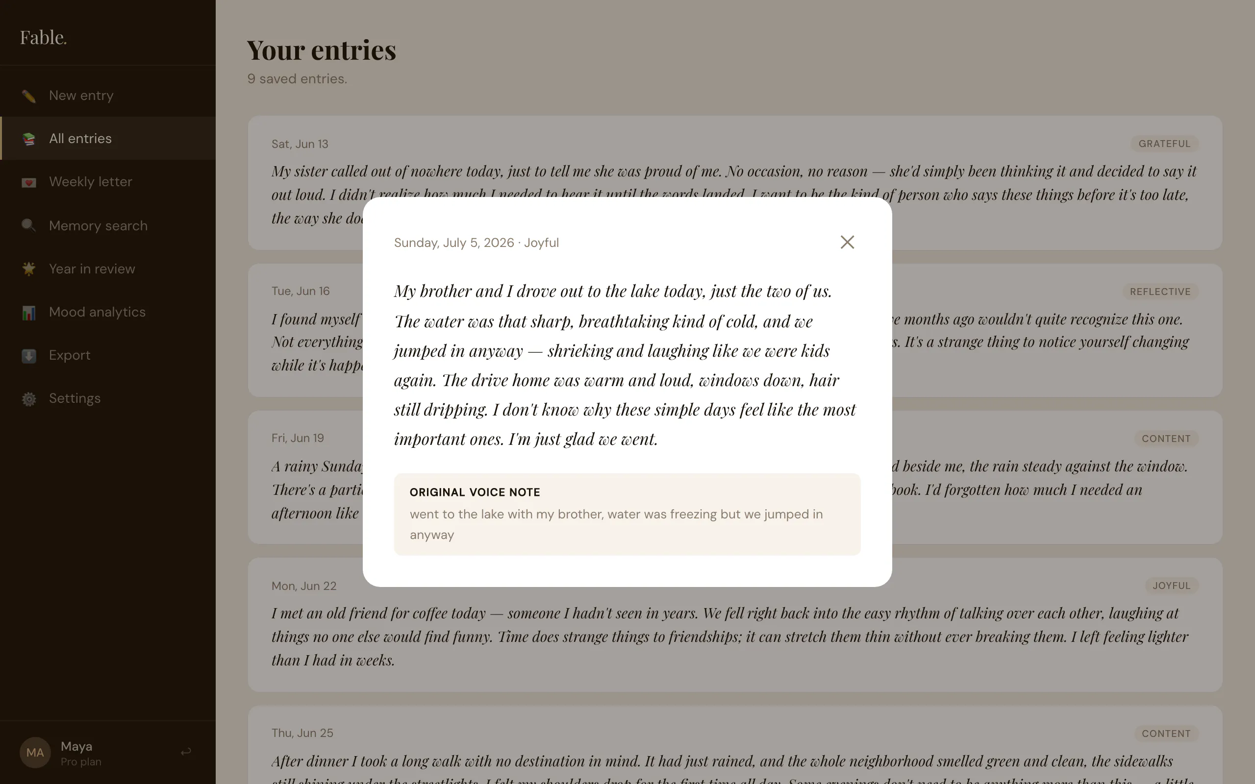 Fablejournal 截图 5