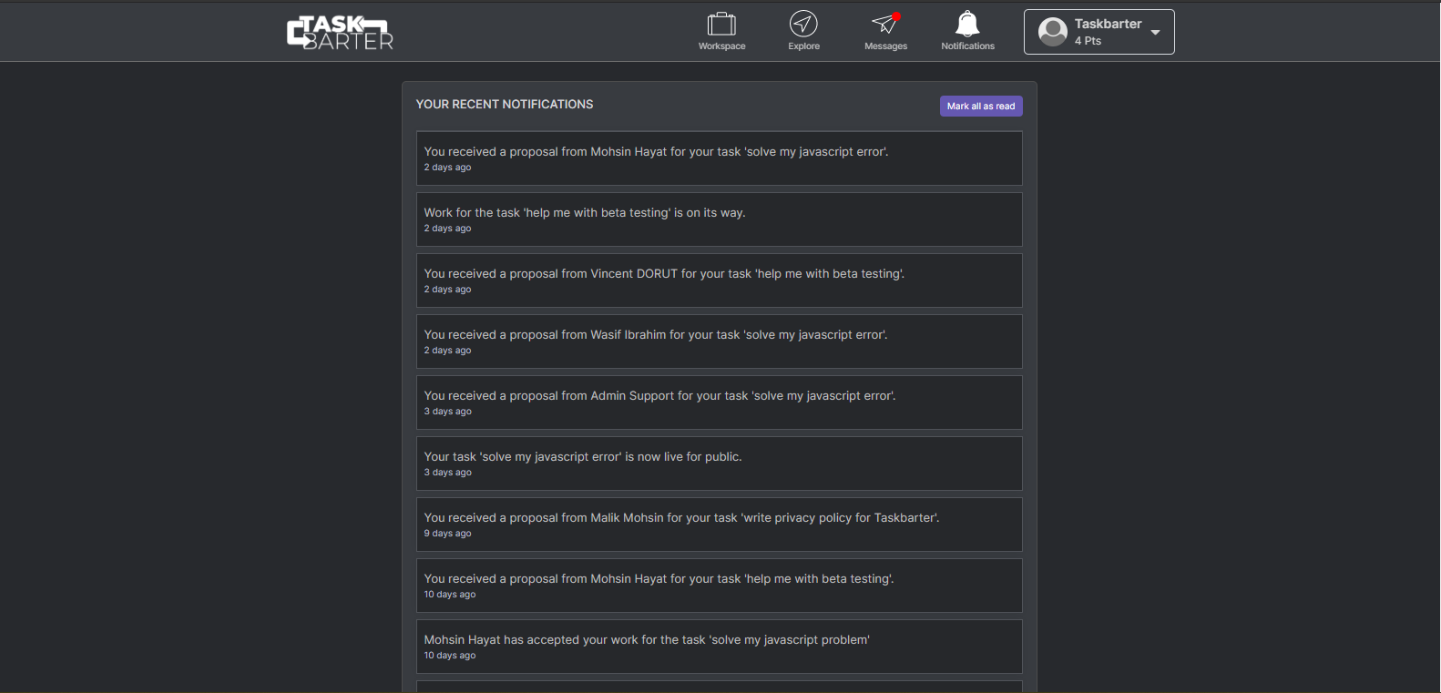 Taskbarter gallery image