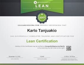 Lean Six Sigma Yellow Belt Training gallery image