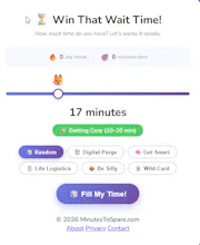 MinutesToSpare.com gallery image
