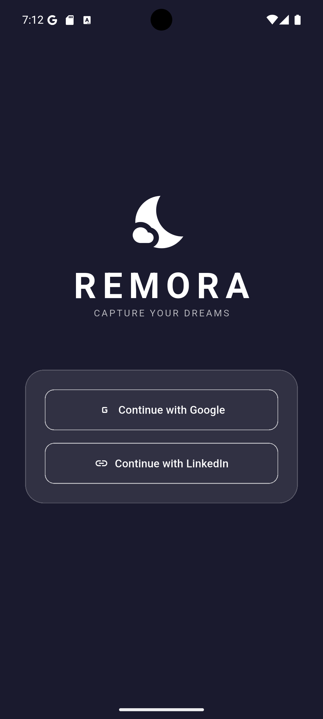 Remora screenshot