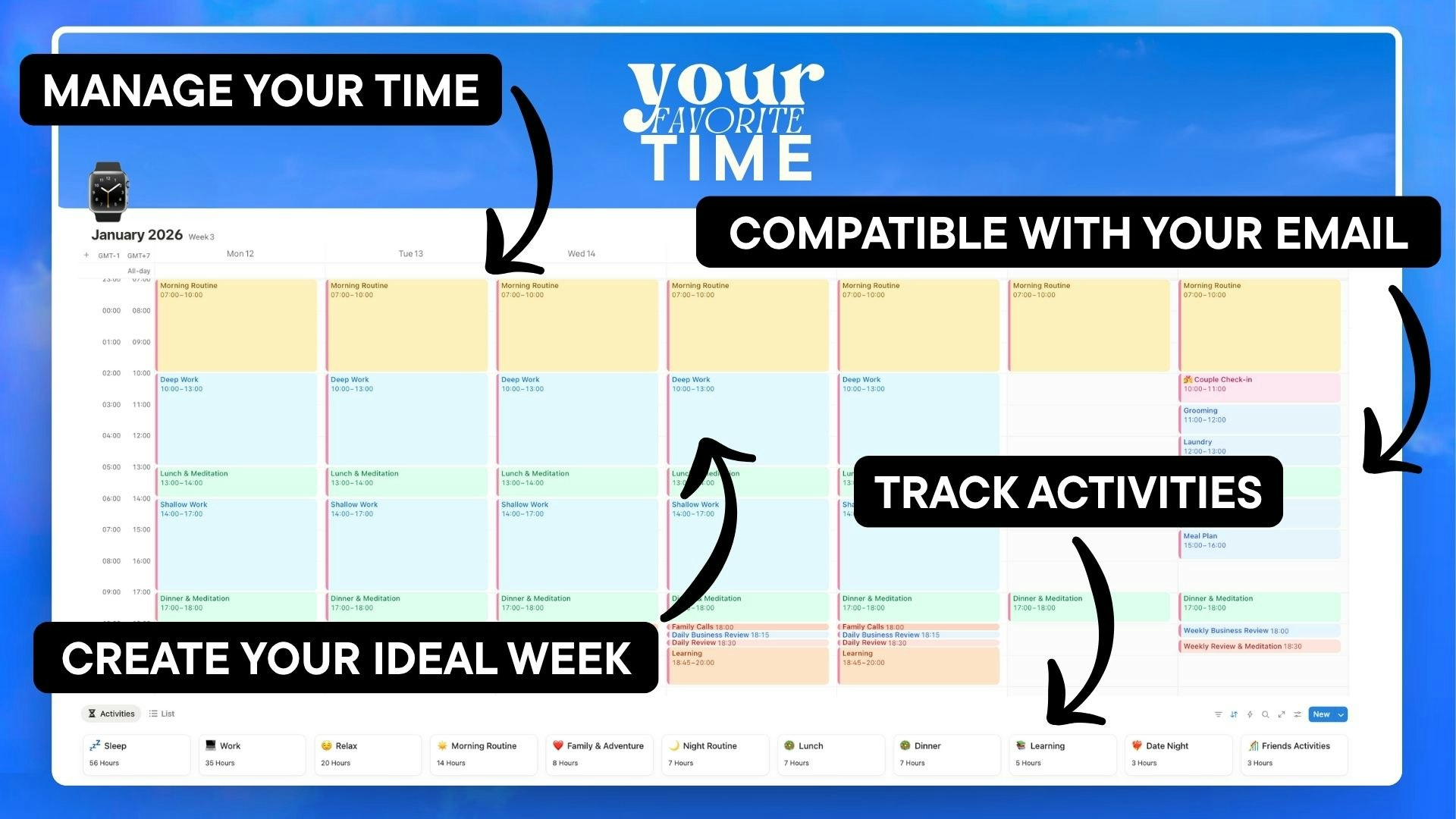 Your Favorite Life | Notion Life OS gallery image