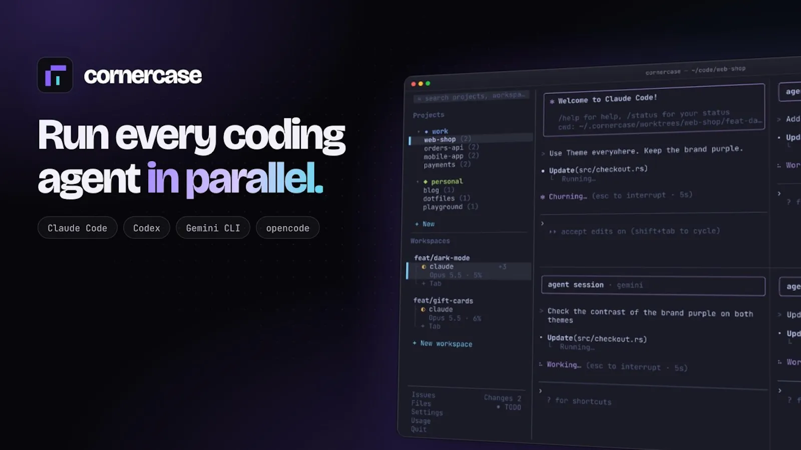 cornercase screenshot 1 (video preview)