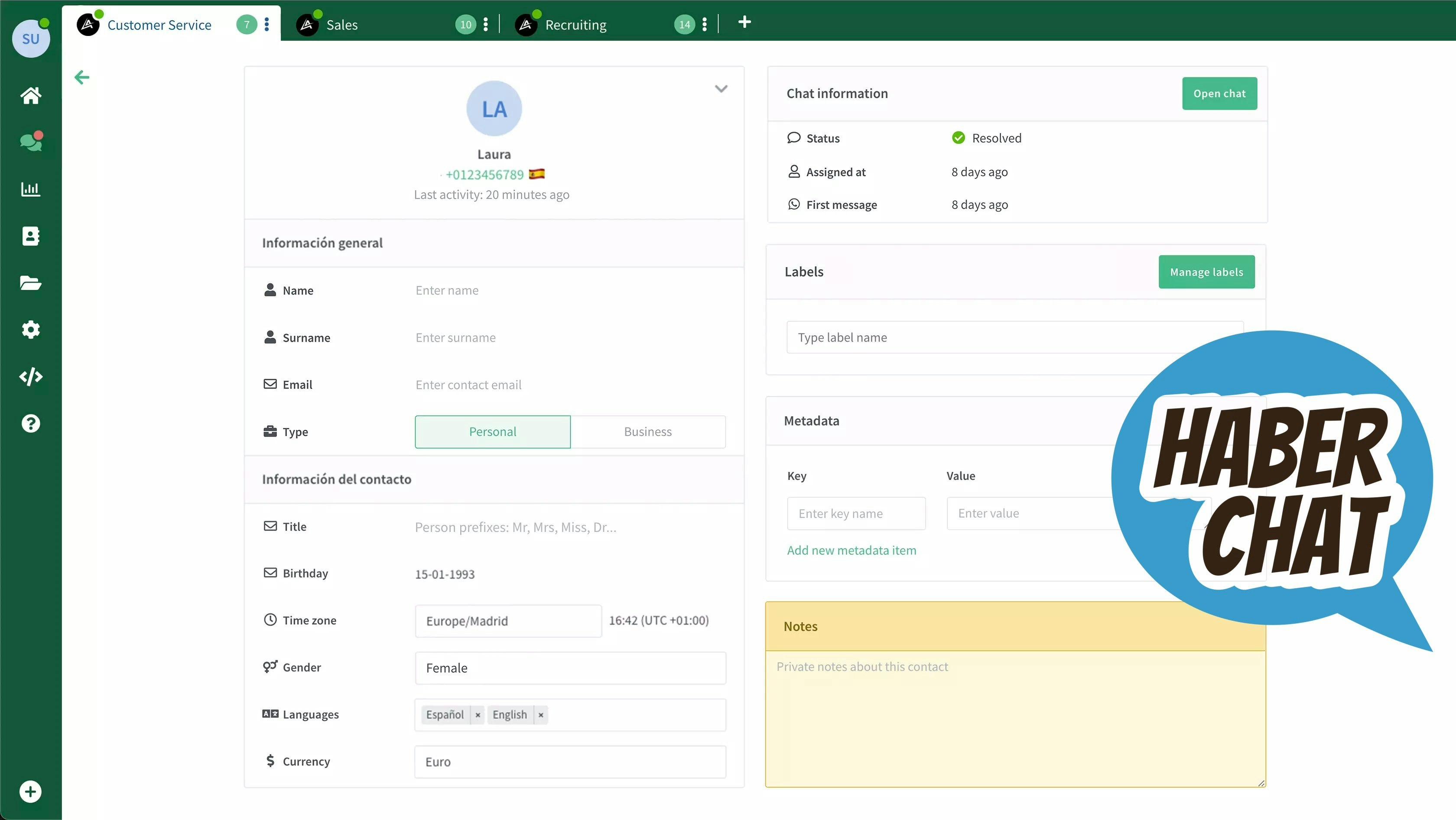 Haber Chat gallery image