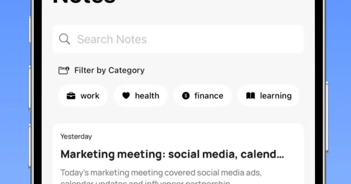 Voicely: AI Notes and Reminders