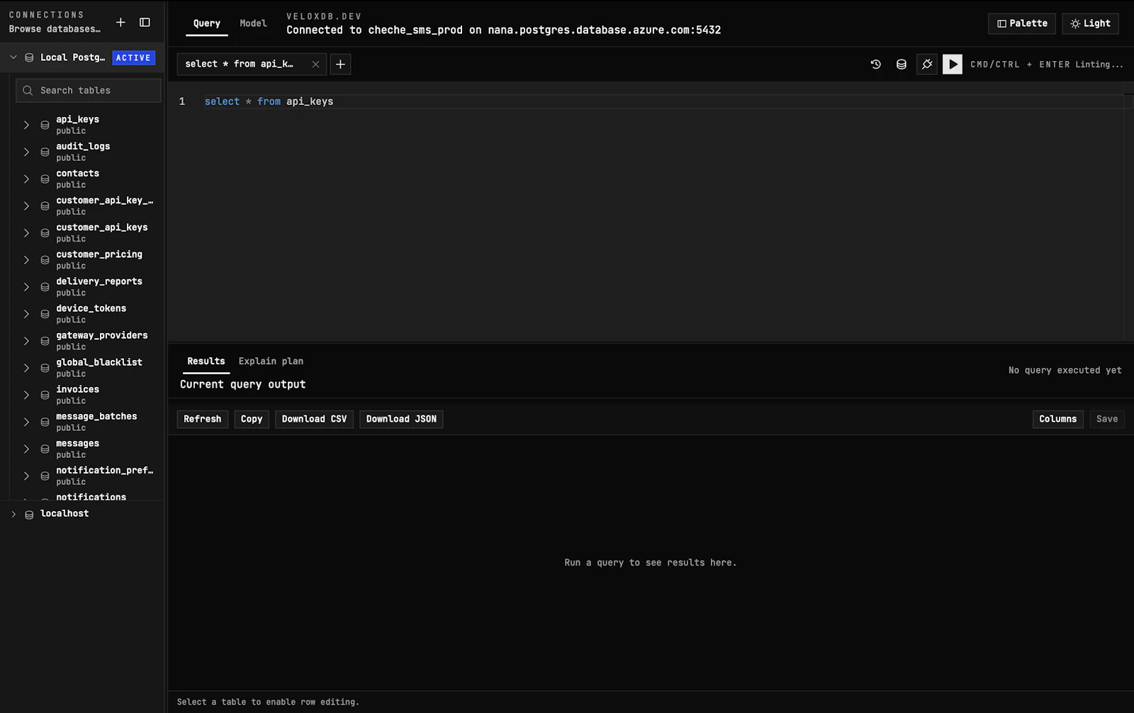VeloxDB — Fast PostgreSQL Admin Tool screenshot 4