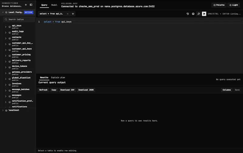 VeloxDB — Fast PostgreSQL Admin Tool screenshot 4