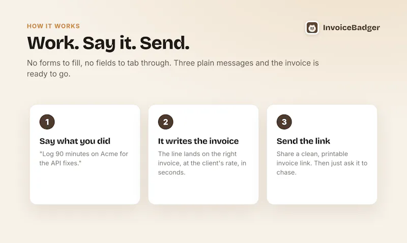 Invoice Badger screenshot 4