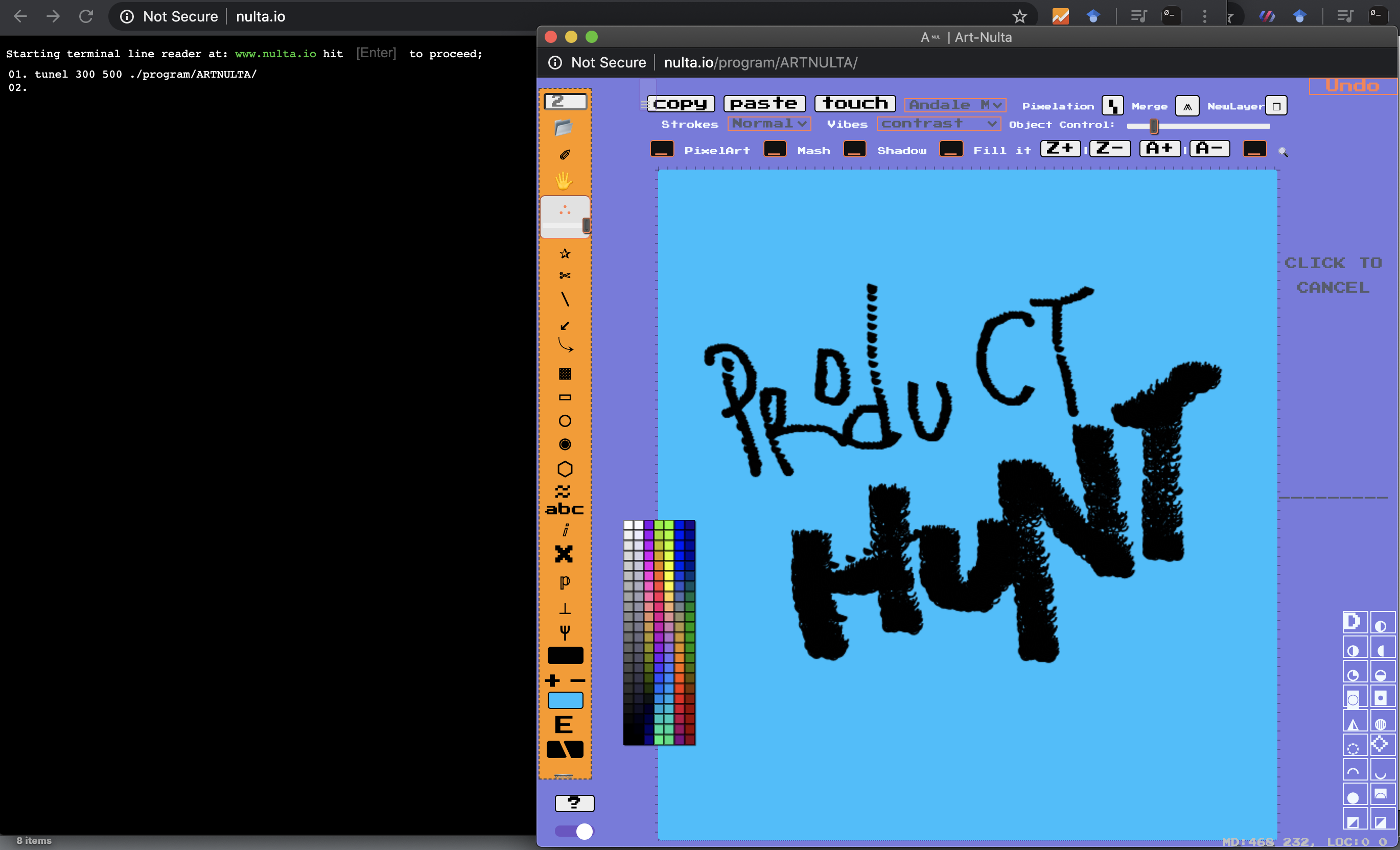Nulta.io gallery image