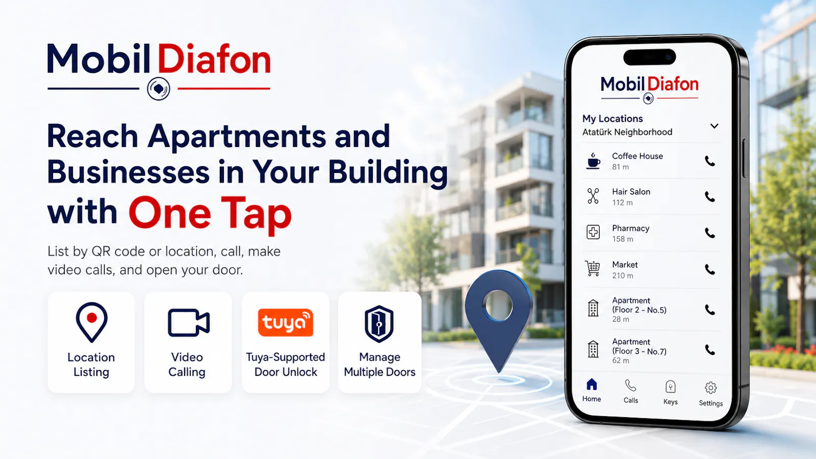 MobilDiafon screenshot 2