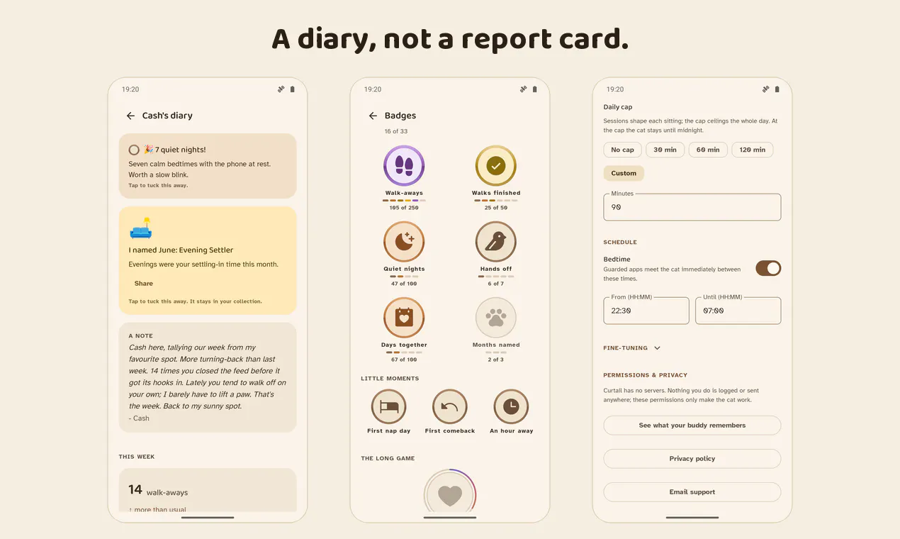 Curtail screenshot