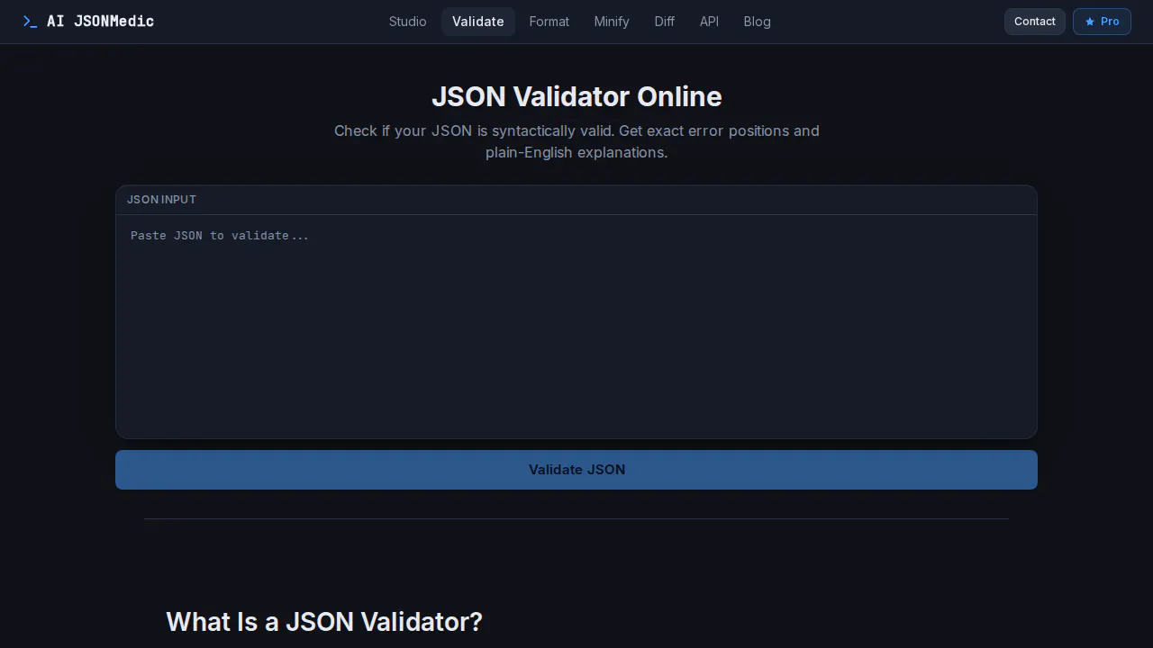 AI JSONMedic gallery image