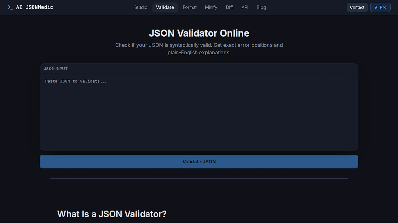 AI JSONMedic screenshot 1