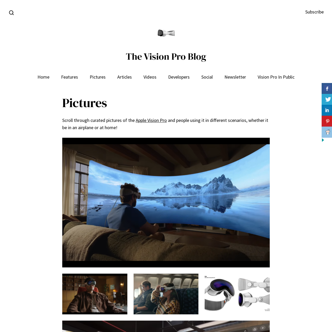 The Vision Pro Blog - Stay Updated - Receive tips, tricks & updates on the Apple Vision Pro media 3