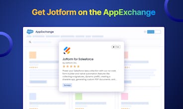 Jotform for Salesforceのユーザーインターフェースのスクリーンショットで、データ収集の最適化機能が表示されています。