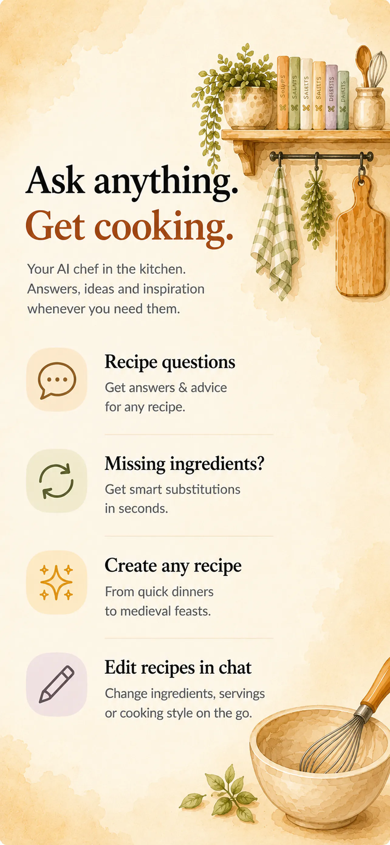 FOODIE AI Chef & Recipe Saver gallery image