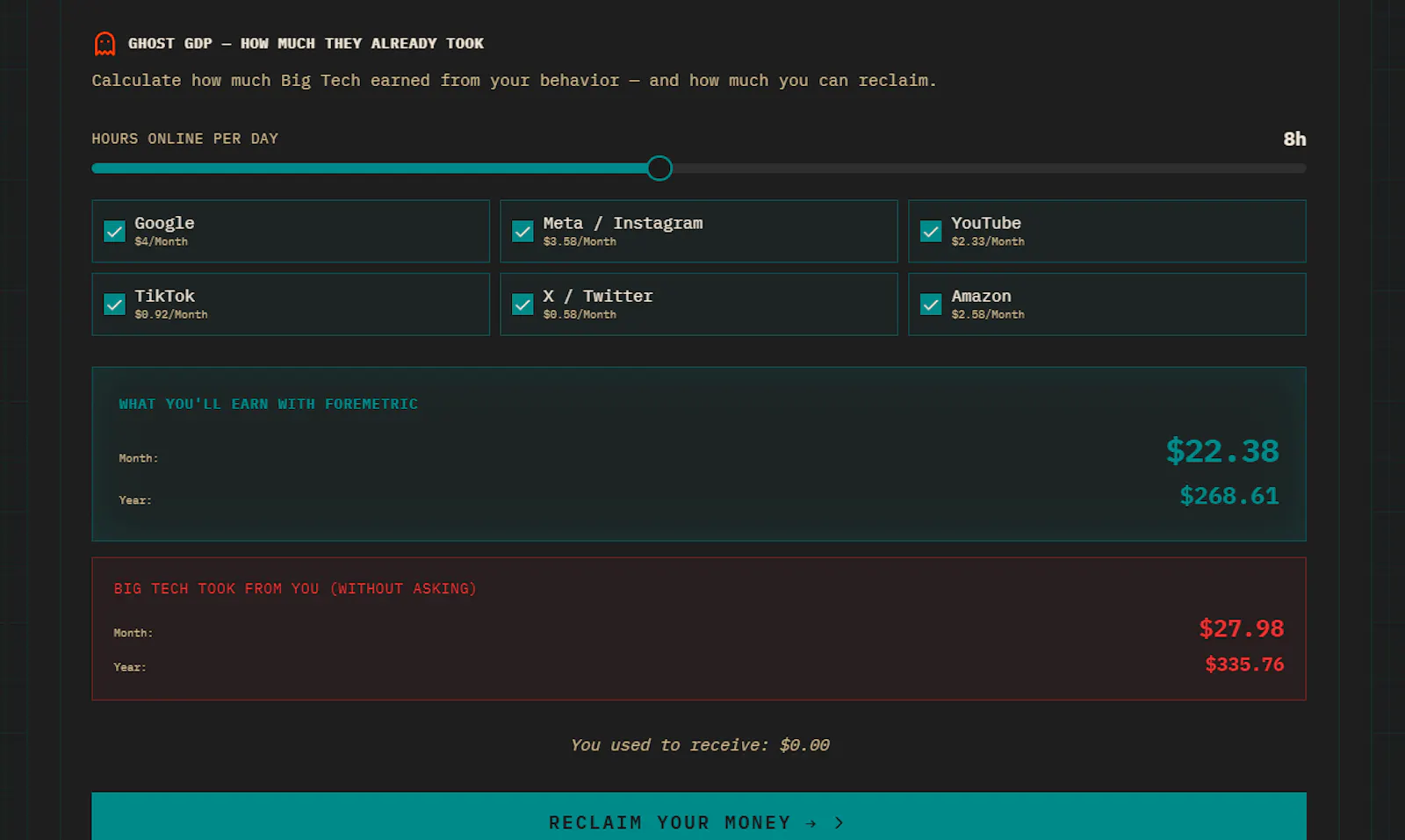 ForeMetric screenshot 4