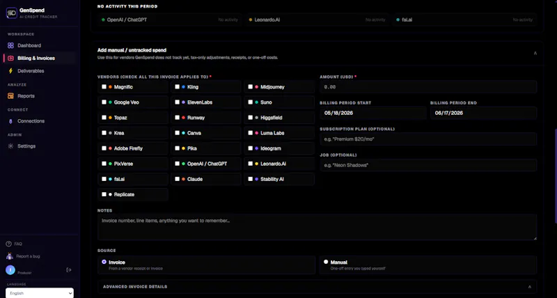 GenSpend screenshot 4